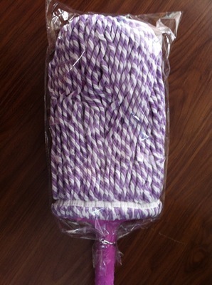 【熱銷產品清潔日用品 8043綿紗拖把必卡鎖自動脫水】價格,廠家,圖片,拖把、拖把桶,臺州市雅潔塑料日用品有限公司-馬可波羅網