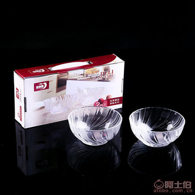 【青蘋果廠家直銷2016年新款鳳尾螺旋果碗2件套玻璃碗水果碗點(diǎn)心碗W7023-5/L2】義烏市聰杰日用品廠 - 產(chǎn)品庫